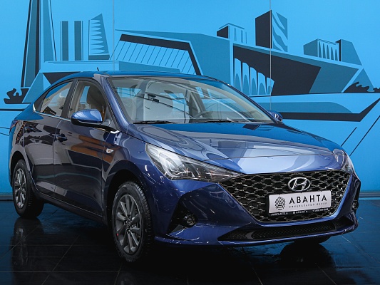 Hyundai Solaris Elegance blue