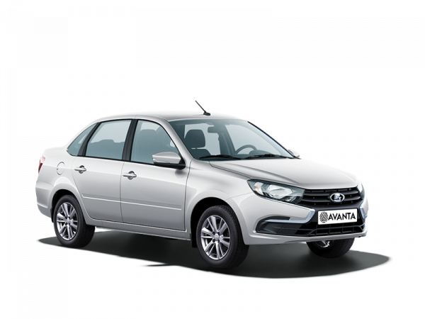 Lada Granta Седан Серебристый Платина